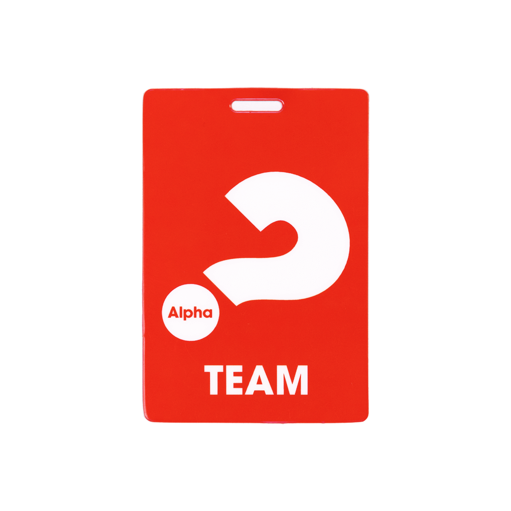 Lanyard Card: Alpha Team