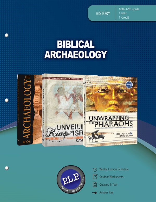 Biblical Archaeology Parent Lesson Planner - Re-vived
