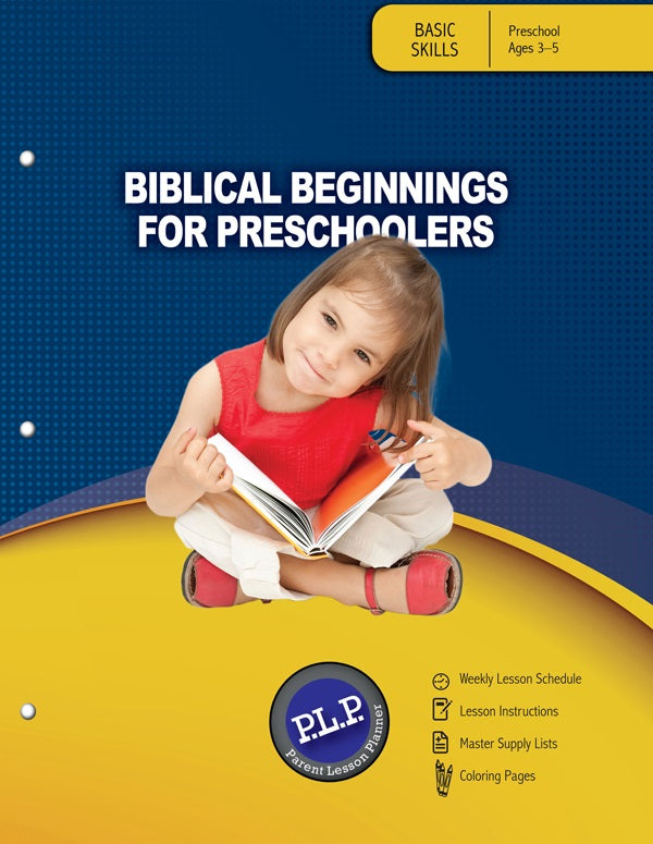 Biblical Beginnings For Preschoolers Parent Lesson Planner - Re-vived