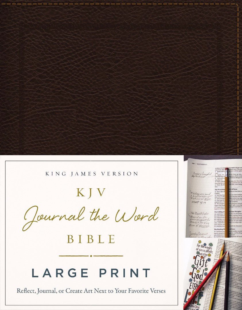 KJV Journal the Word Bible Large Print - Re-vived
