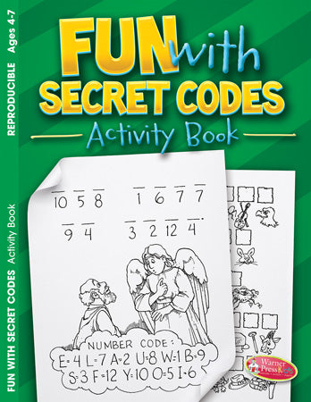 Fun With Secret Codes Activity Book - Re-vived