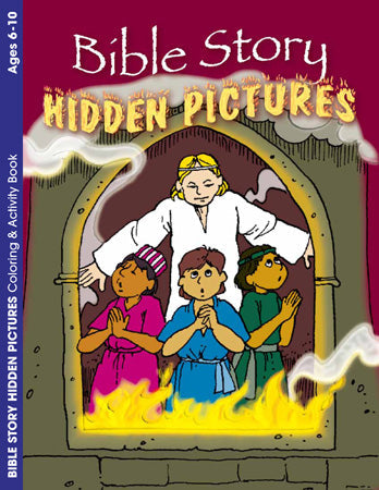Bible Story Hidden Pictures Activity Book - Re-vived