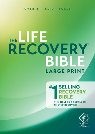 NLT Life Recovery Bible, Large Print, Paperback - Re-vived