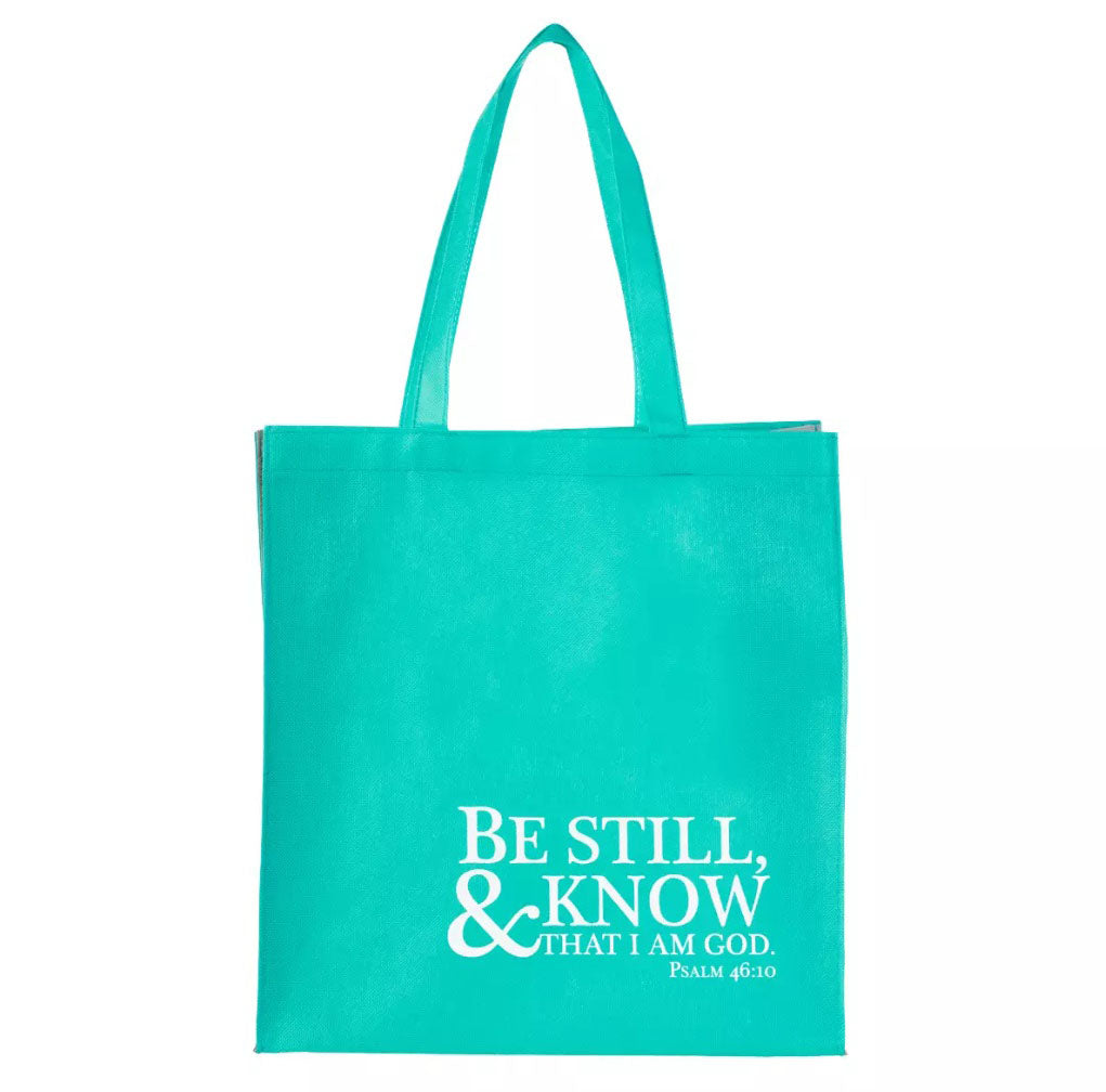 Be Still and Know Tote Bag - Re-vived