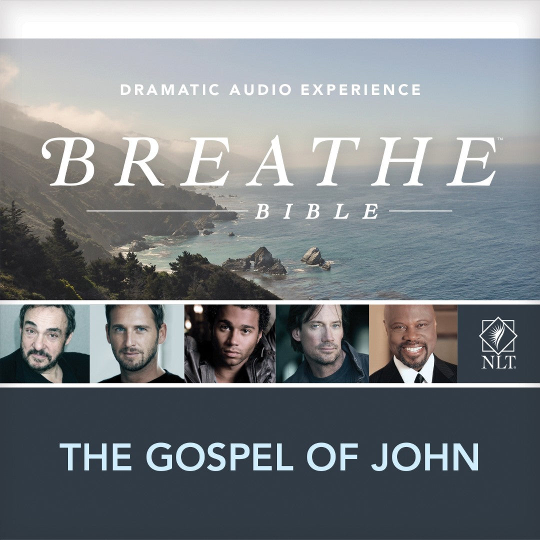 NLT Breathe Gospel of John 2CD - Re-vived