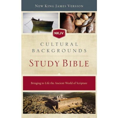 NKJV Cultural Backgrounds Study Bible, HB, Red Letter Ed. - Re-vived