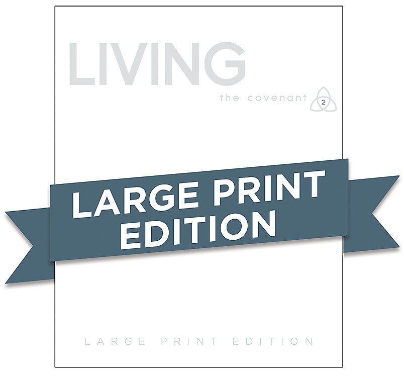 Covenant Bible Study: Living Participant Guide Large Print - Re-vived