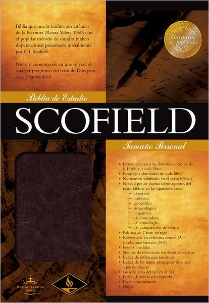 RVR 1960 Biblia de Estudio Scofield Tamano Personal - Re-vived