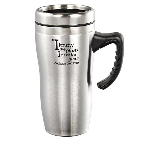 Jeremiah 29:11 Stainless Steel Mug with Handle - Re-vived