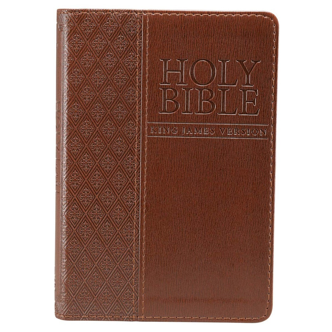KJV Pocket Bible, Brown - Re-vived
