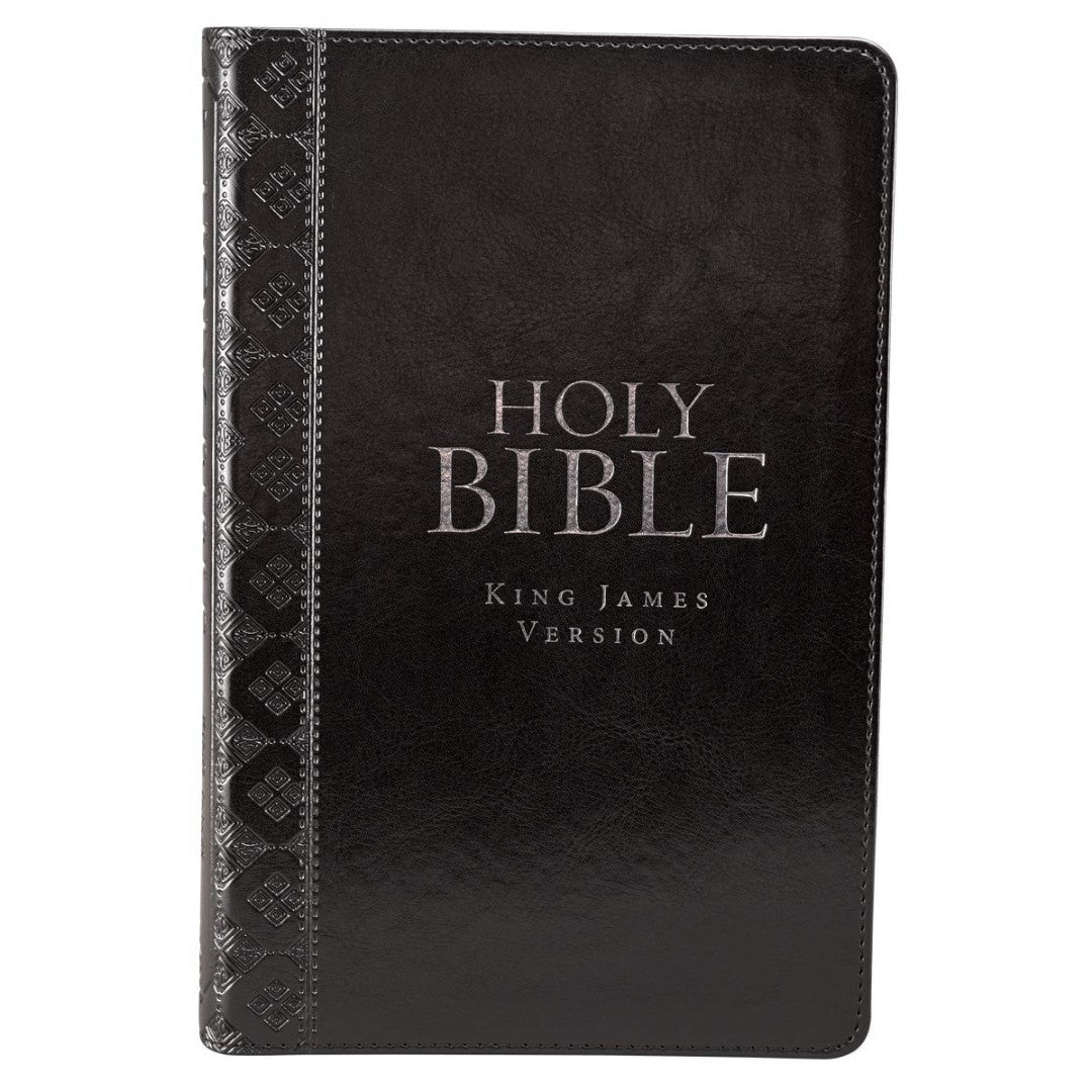 KJV Gift Bible, Black, Thumb Indexed - Re-vived