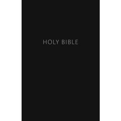 NKJV Pew Bible, Black, Red Letter Ed. - Re-vived