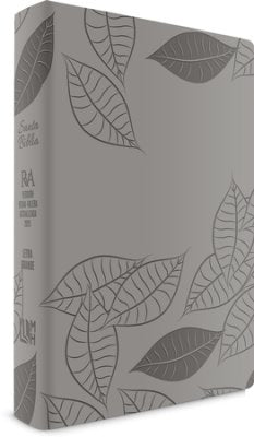 RVA 2015 Biblia Letra Grande Similar A Piel Gris - Re-vived