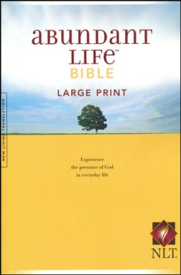 NLT Abundant Life Bible, Large Print - Re-vived