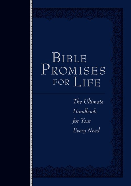 Bible Promises for Life, Navy - Re-vived