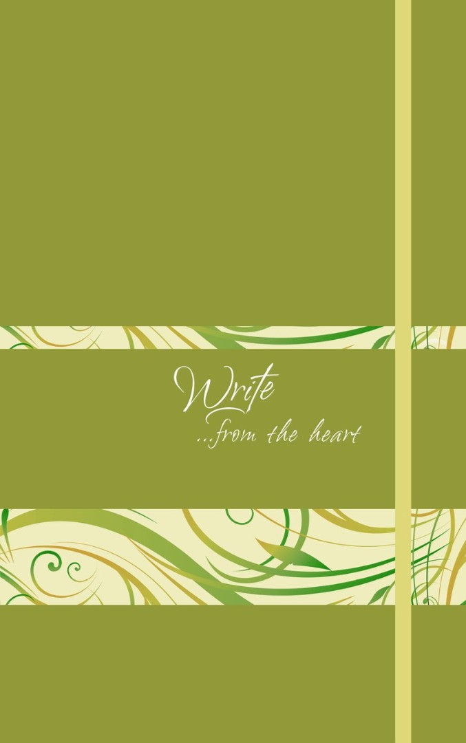Write Journal: From the Heart (Spring Green) - Re-vived
