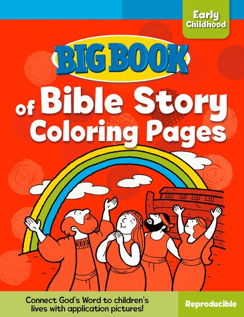 Big Book Of Bible Story Colouring Pages For Early Childhood - Re-vived
