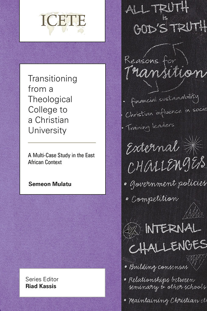 Transitioning from a Theological College to a Christian Univ - Re-vived