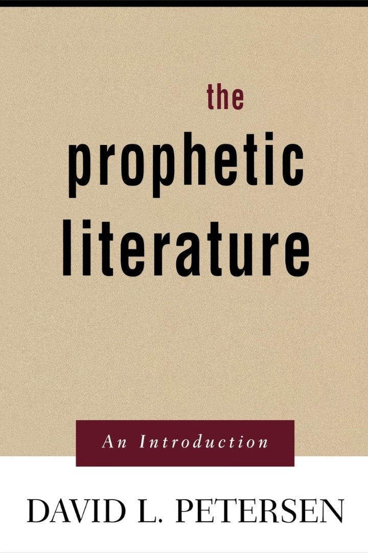 Prophetic Literature - Re-vived