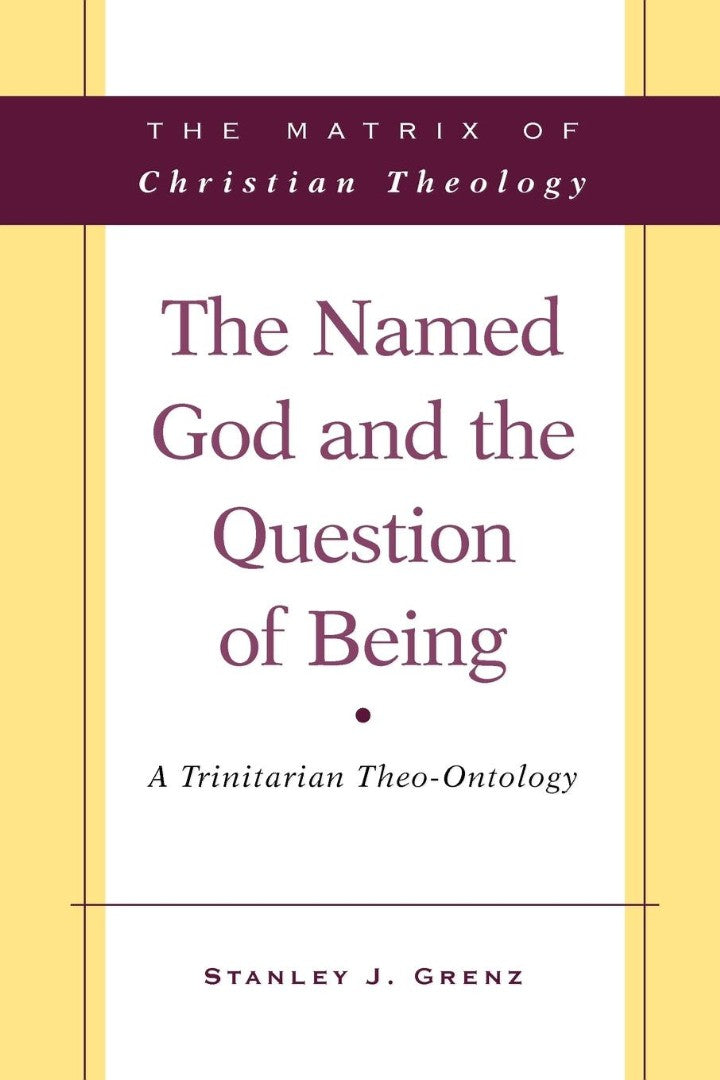 The Named God and the Question of Being - Re-vived