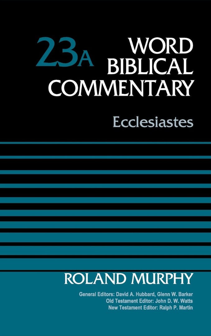 Ecclesiastes, Volume 23A - Re-vived