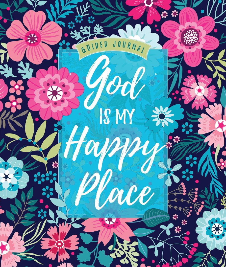 God Is My Happy Place Guided Journal - Re-vived