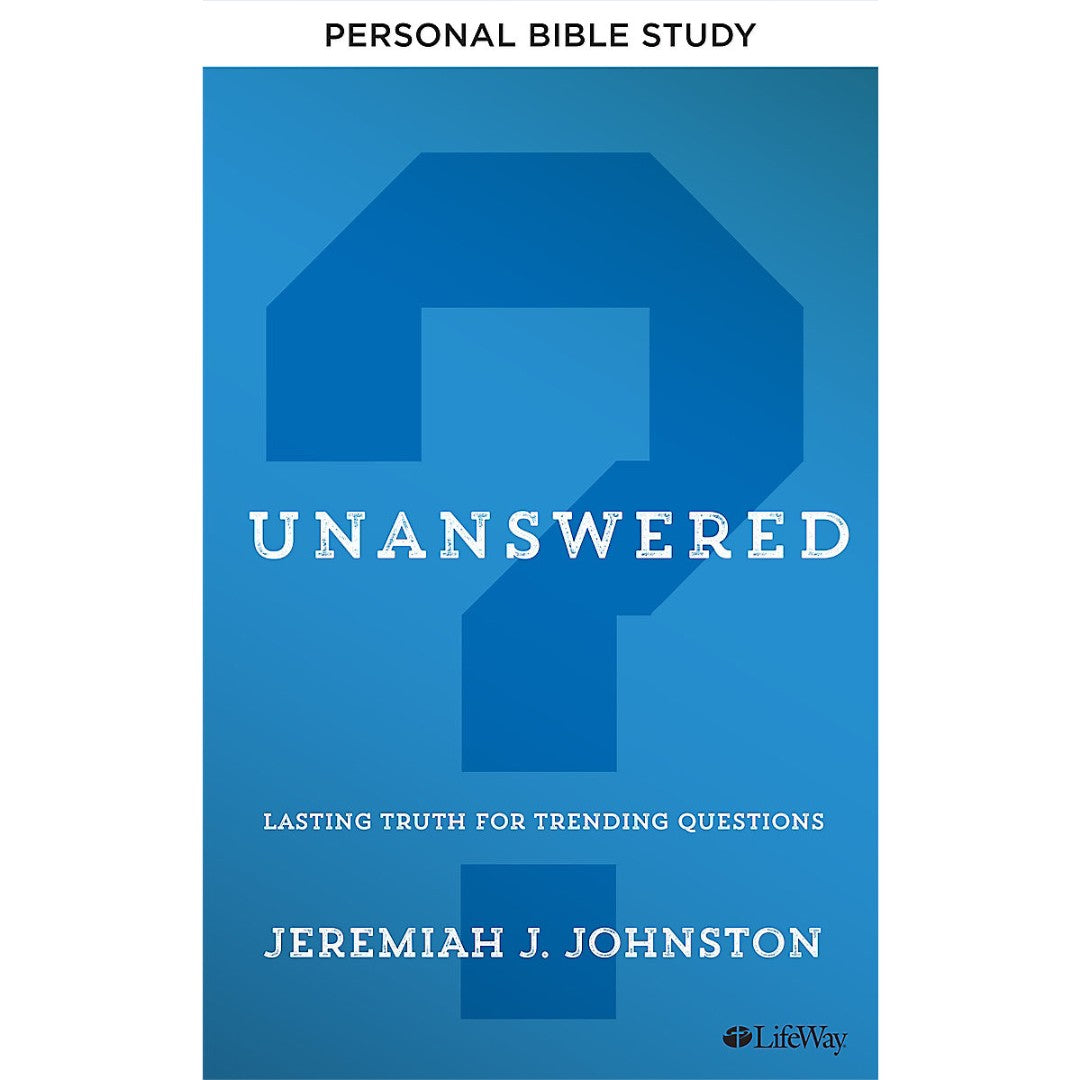 Unanswered - Personal Bible Study Book - Re-vived