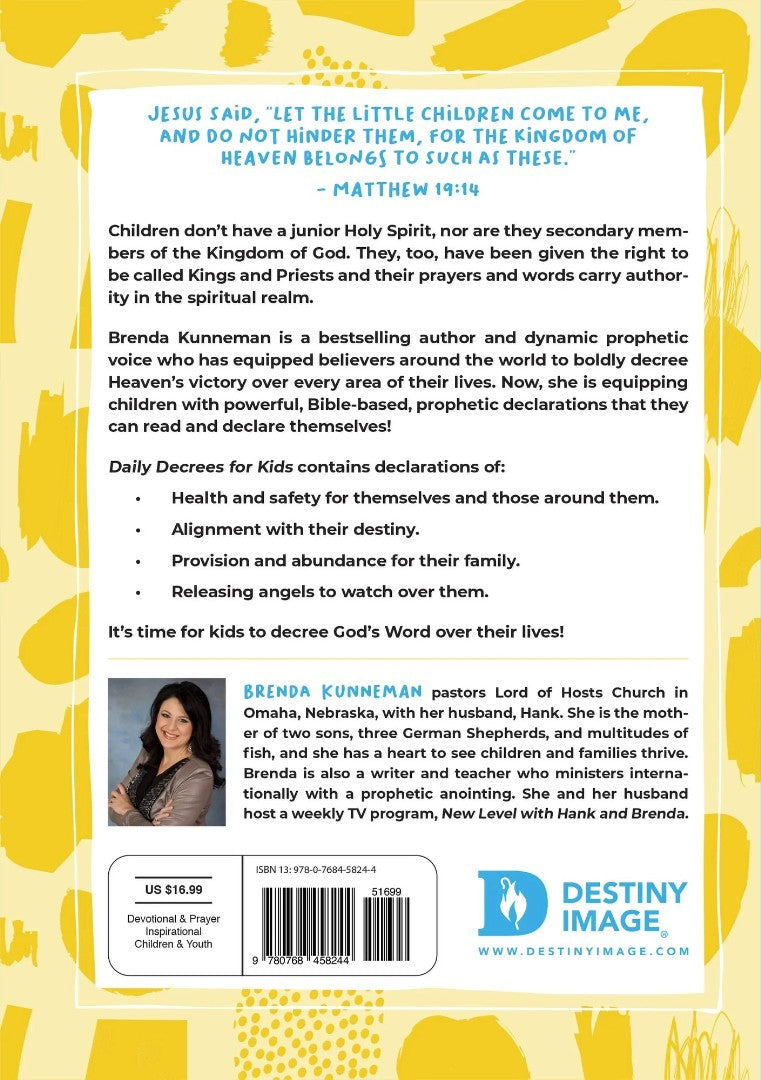 Daily Decrees for Kids - Re-vived