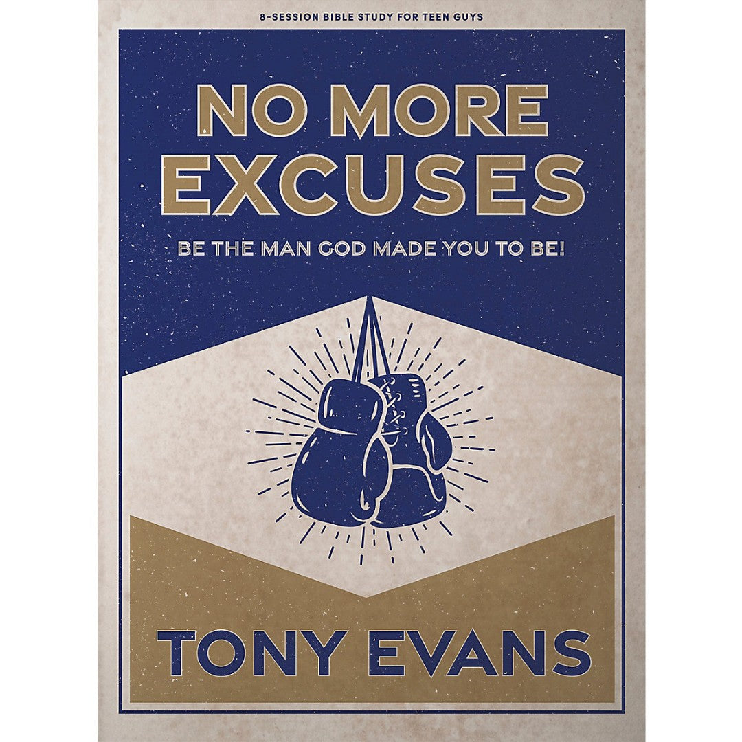 No More Excuses Teen Guys' Bible Study Book - Re-vived