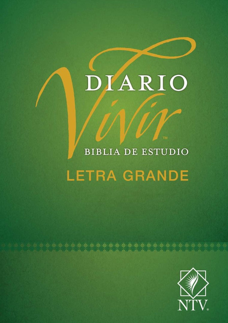 Biblia de estudio del diario vivir NTV, letra grande - Re-vived