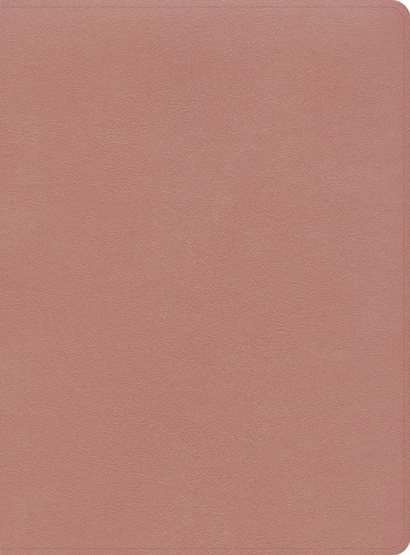 CSB Study Bible, Rose Gold LeatherTouch - Re-vived