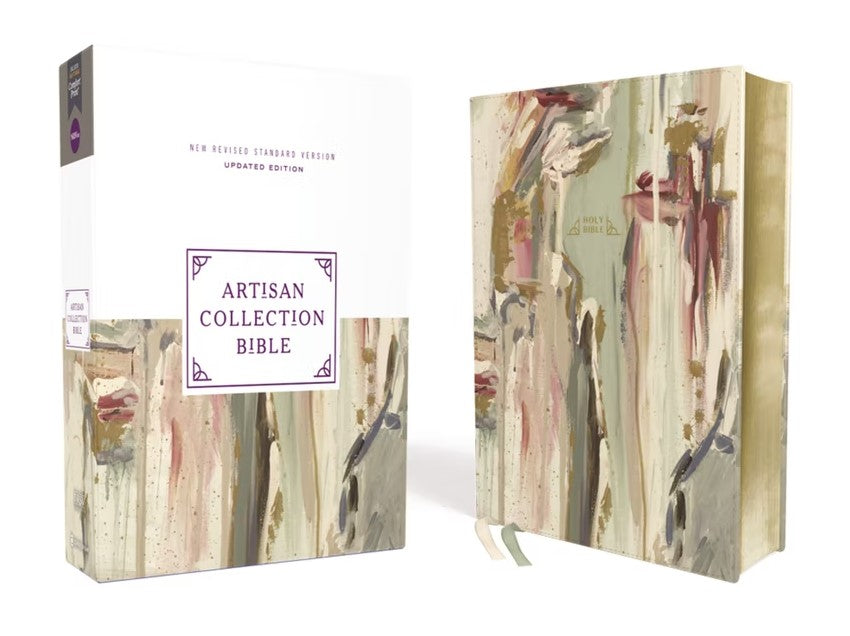 NRSV Artisan Collection Bible, Multi-Color/Cream - Re-vived