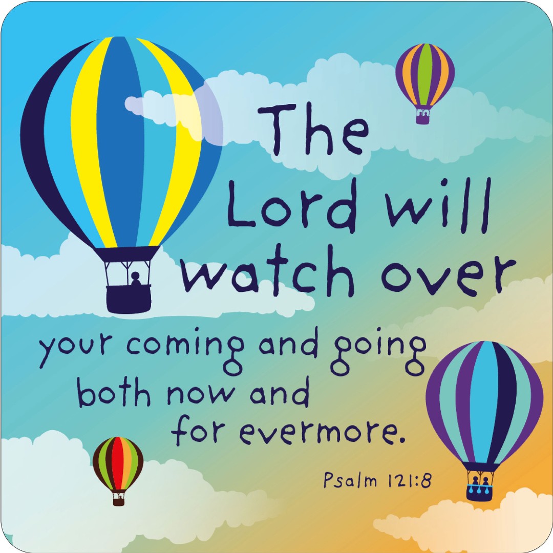 The Lord Will Watch Over Coaster - Re-vived
