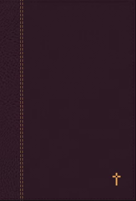 NASB, The Grace and Truth Study Bible, Large Print, Maroon - Re-vived