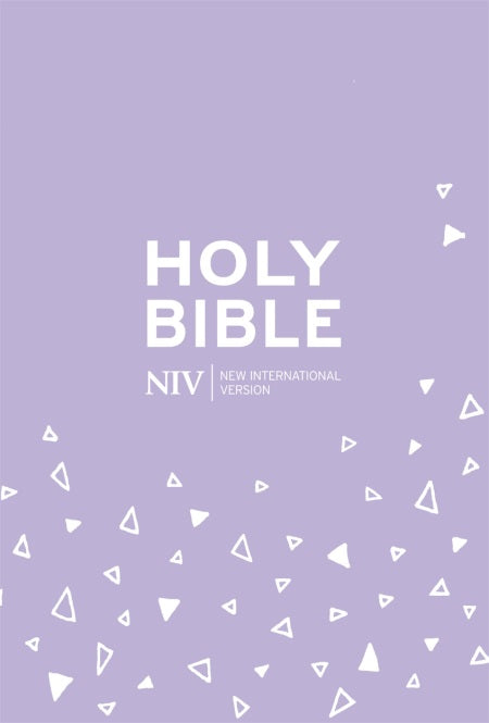 NIV Pocket Lilac Soft-Tone Bible with Zip - Re-vived