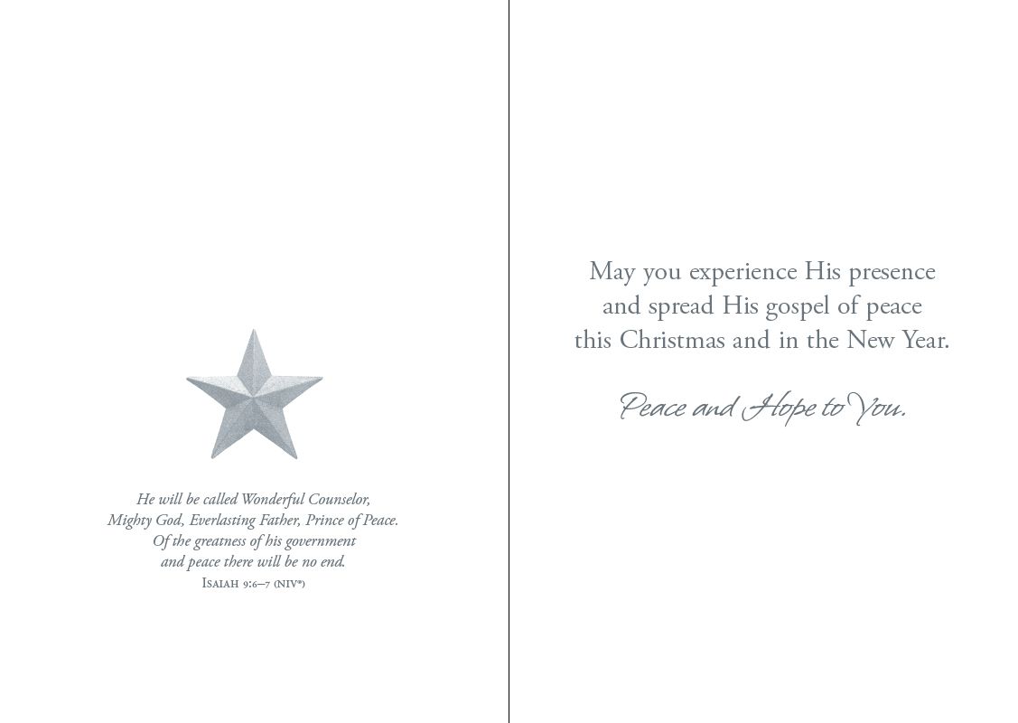 Savior Was Born Boxed Christmas Cards (Box of 12) - Re-vived