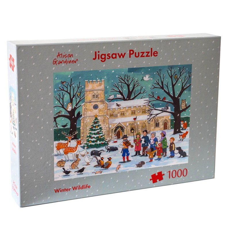 Winter Wildlife Jigsaw Puzzle - Re-vived