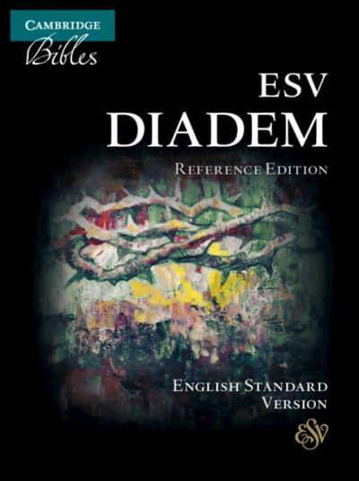 ESV Diadem Reference Bible, Brown Calf Split Leather - Re-vived
