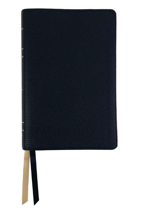 LSB Handy Size Bible, Black Cowhide, Red Letter - Re-vived