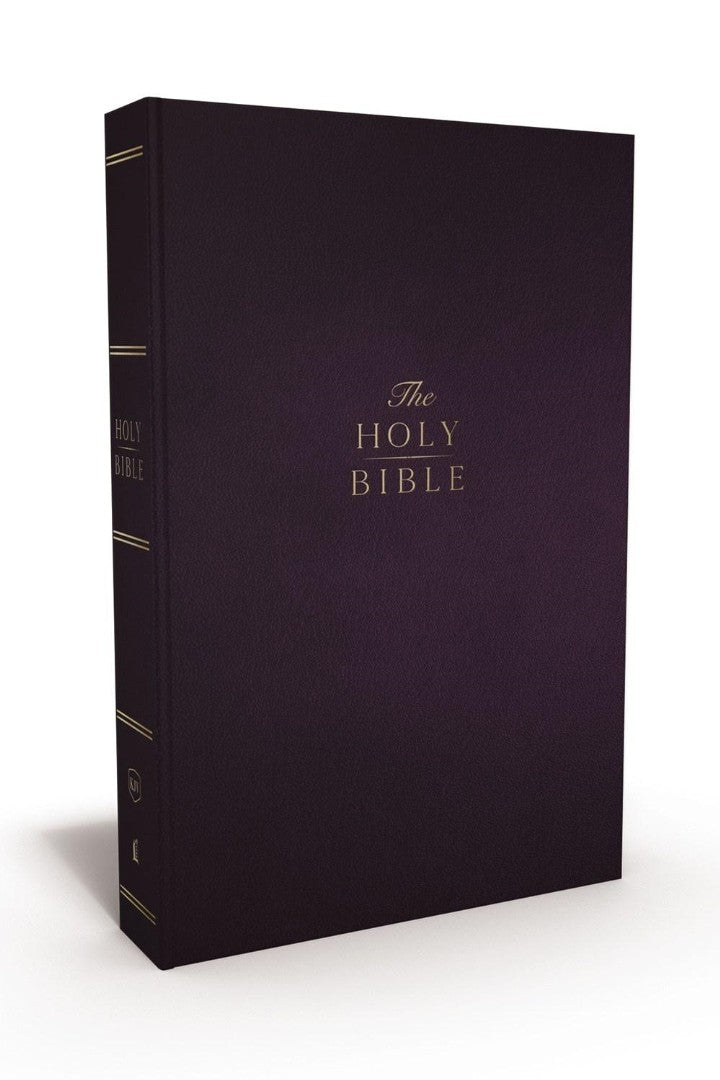 KJV Holy Bible Compact Reference Bible, Purple - Re-vived
