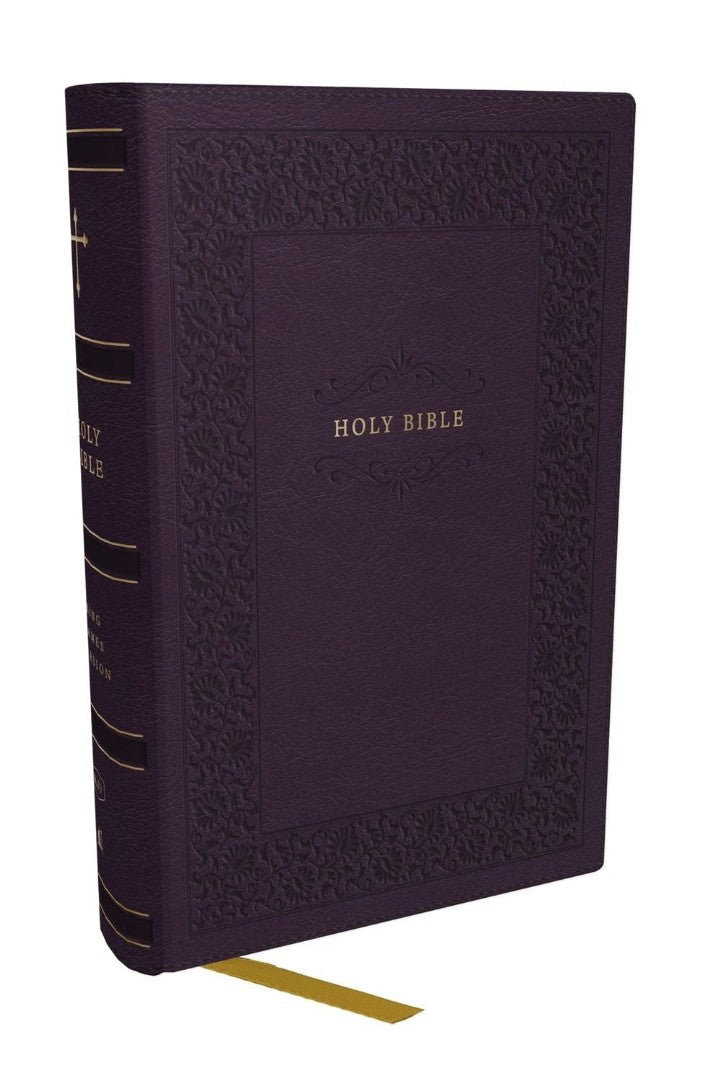 KJV Compact Reference Bible, Purple - Re-vived
