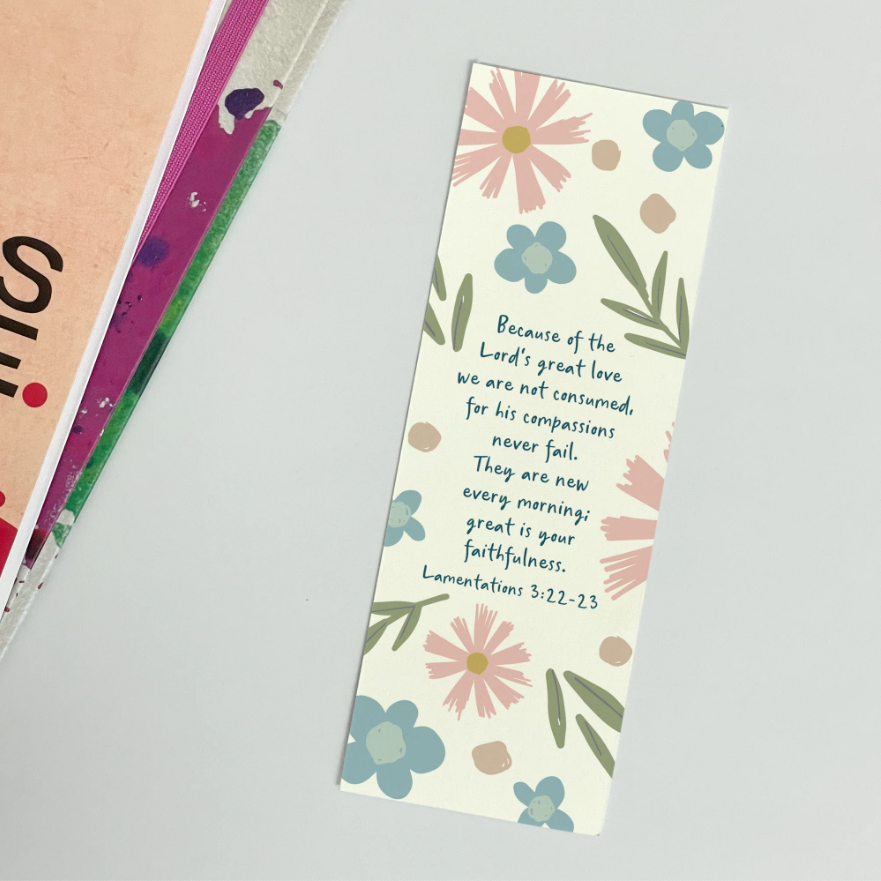 Great is Your Faithfulness (Dusky) – Bookmark - Re-vived