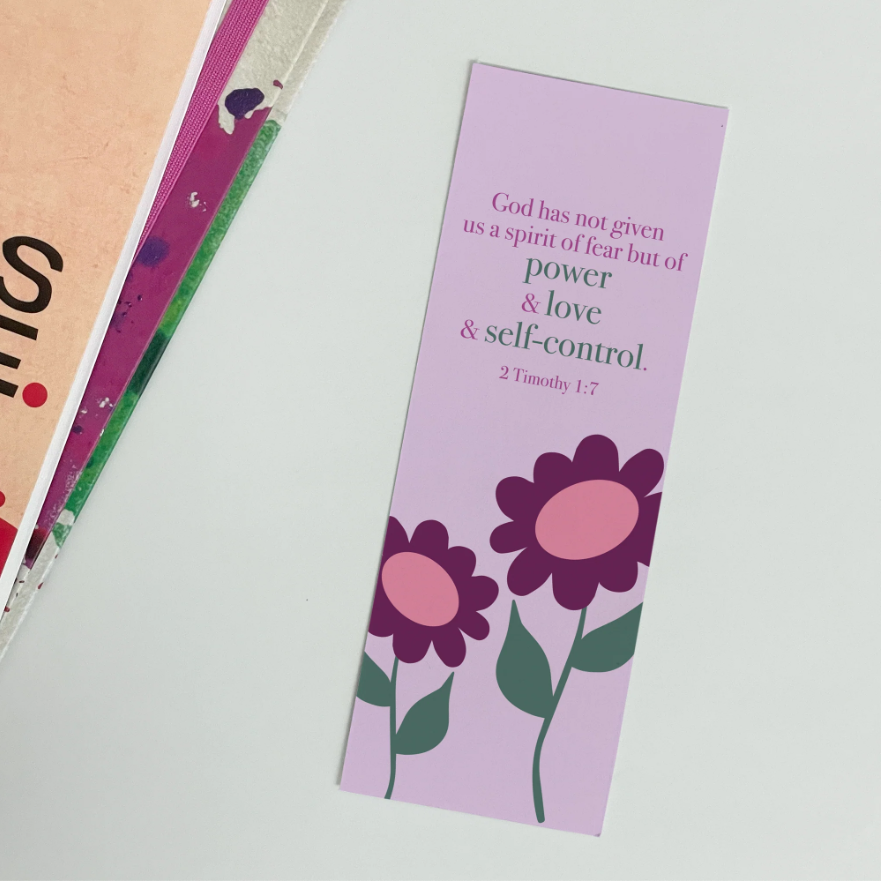 Power & Love (Violet) Bookmark - Re-vived