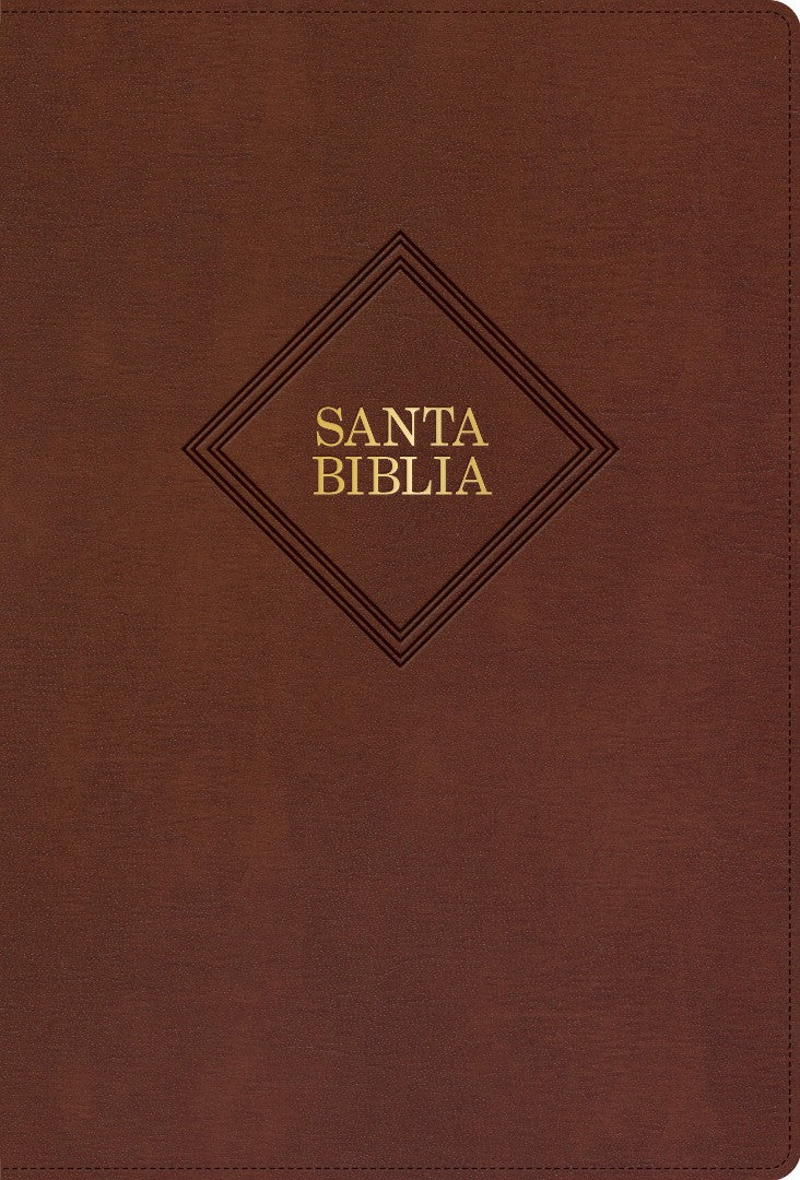 RVR 1960 Biblia Letra Grande TamañO Manual, Café - Re-vived