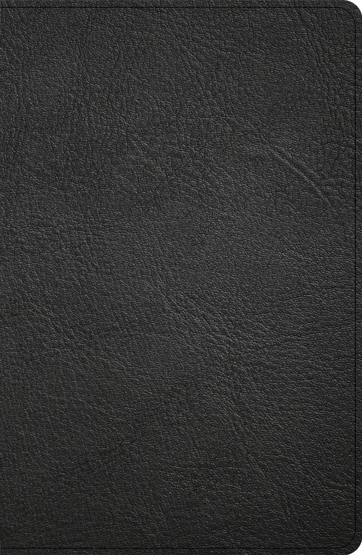 CSB Personal Size Giant Print Bible, Black, Indexed - Re-vived