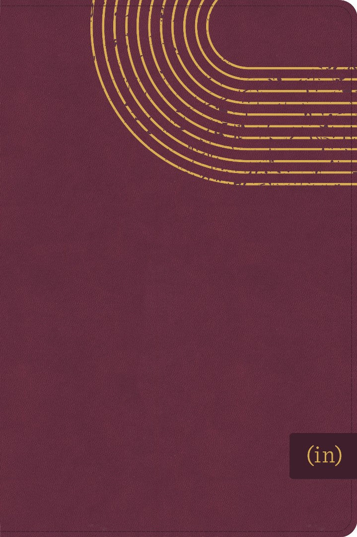 CSB (In)Courage Devotional Bible, Bordeaux, Indexed - Re-vived