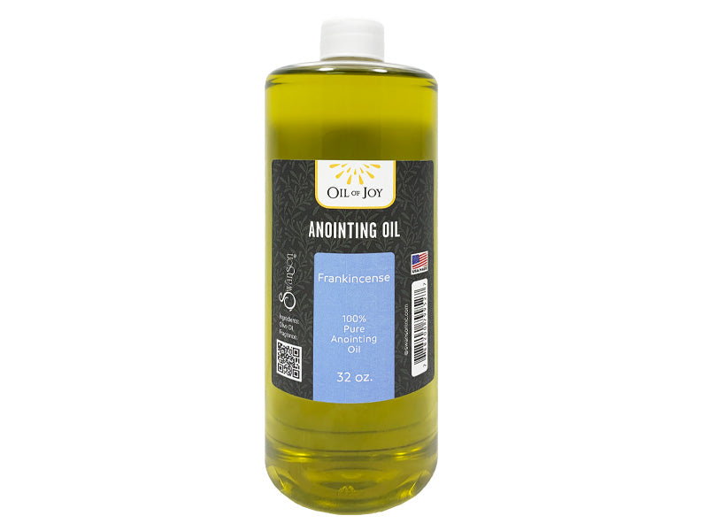 Anointing Oil Frankincense Refill 32 Oz Bottle - Re-vived