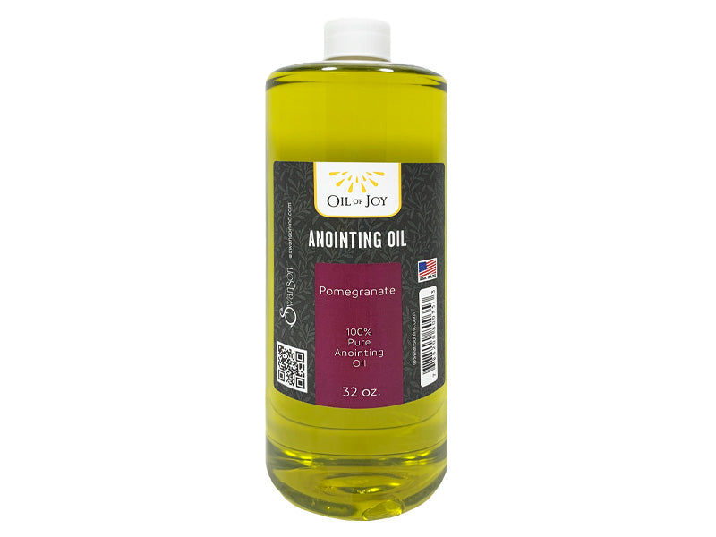 Anointing Oil Pomegranate Refill 32 Oz Bottle - Re-vived