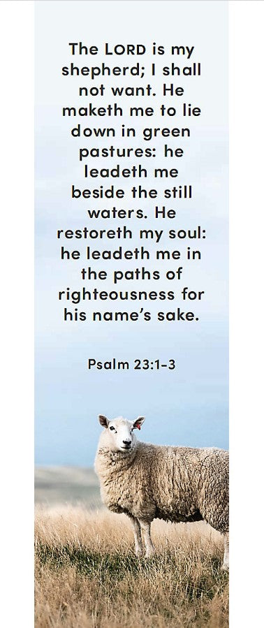 23rd Psalm Bookmark (pack of 25) - Re-vived