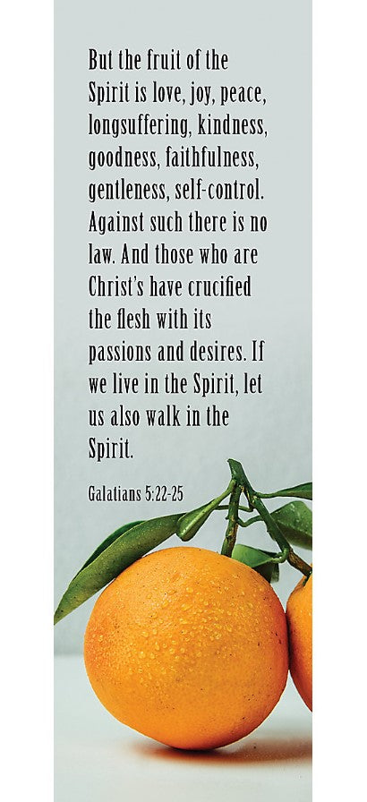 Fruit of the Spirit Bookmark (pack of 25) - Re-vived